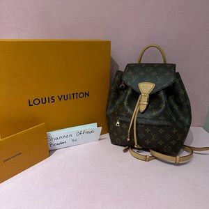 Louis Vuitton Montsouris PM Authentic